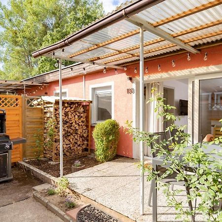 Gemutliches Tinyhouse Bungalow Mit Kamin & Sauna Am See Joachimsthal Extérieur photo
