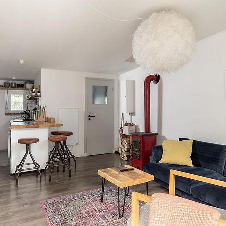 Gemutliches Tinyhouse Bungalow Mit Kamin & Sauna Am See Joachimsthal Extérieur photo
